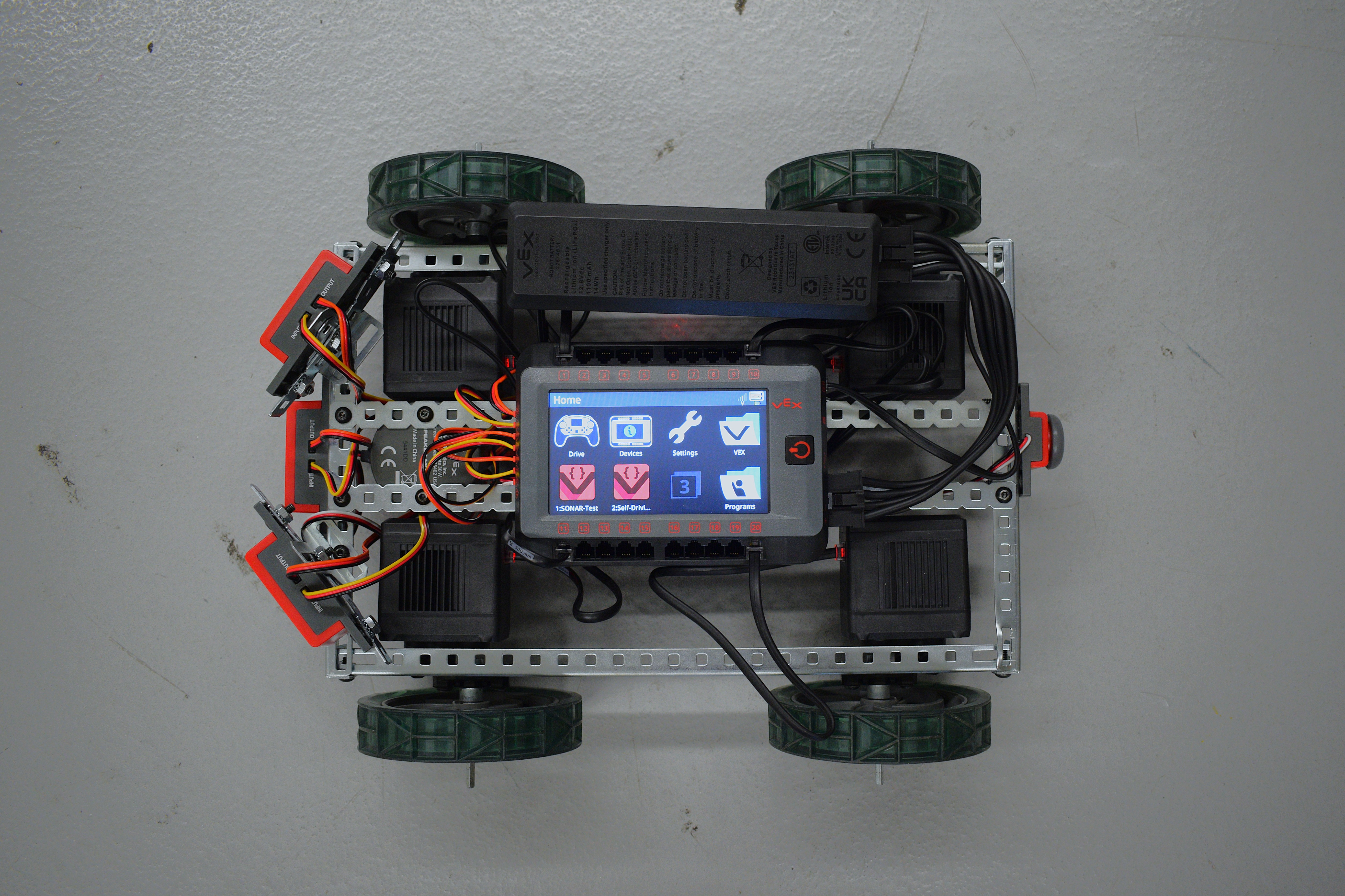 Robotic Car Top View